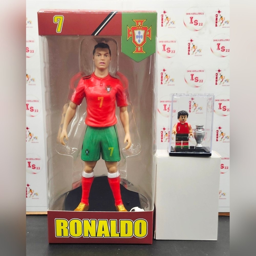 Cristiano Ronaldo Action Figure Football Team Portugal